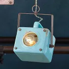 Ophanging spotlight vintage keramiek en ferro Allie Viadurini