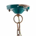 Ophanging spotlight vintage keramiek en ferro Allie Viadurini