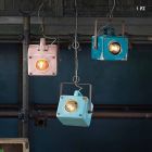 Ophanging spotlight vintage keramiek en ferro Allie Viadurini