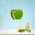 Suspensie in keramiek van appelvormig ontwerp - Fruit Aldo Bernardi Viadurini