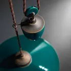 Keramische Opschorting en downs Britney Ferroluce antieke koperen Viadurini