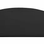 Geregenereerd lederen bureaukussen met penstopnaden Made in Italy - Medea Viadurini