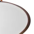 Spiegel op de muur / massief hout op de vloer Grilli York gemaakt in Italië Viadurini