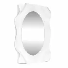 Spiegelwand witte melk Diva modern design, made in Italy Viadurini