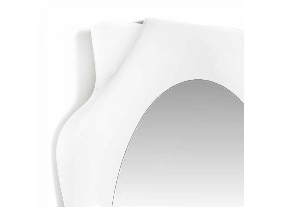 Spiegelwand witte melk Diva modern design, made in Italy Viadurini