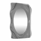 Mirror Muur gerookte Diva modern design, made in Italy Viadurini