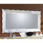 Handgemaakte rechthoekige Italiaanse wandspiegel gemaakt in Italië Simone Viadurini