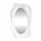 Mirror transparante wand Diva modern design, made in Italy Viadurini