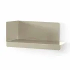 Wandspiegel en 3 gekleurde metalen planken rechts of links - Noelle Viadurini