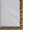 Spiegel met grondspiegel en bladgouden frame Made in Italy - Tane Viadurini