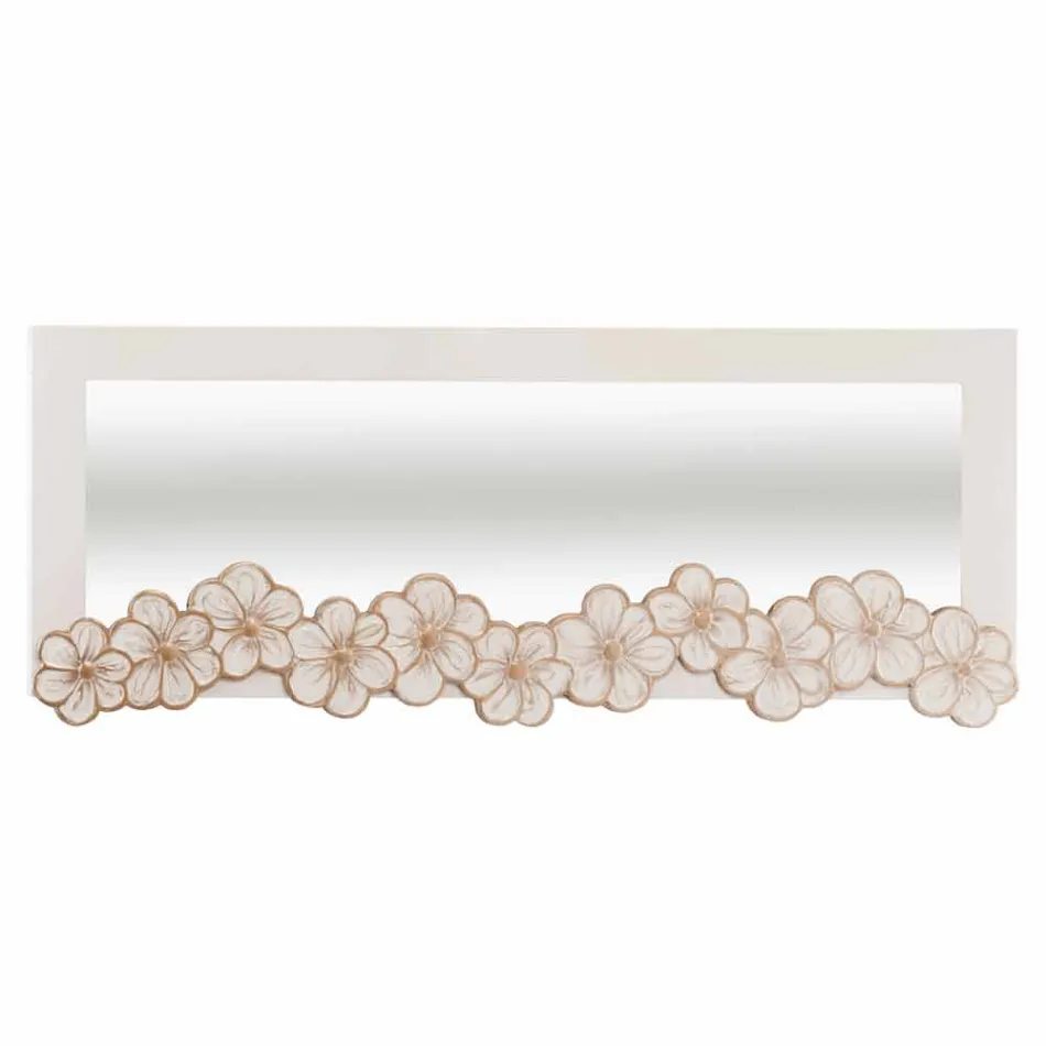 Wandspiegel van met de hand gemaakt ontwerp gemaakt in Senapina, Italië Viadurini