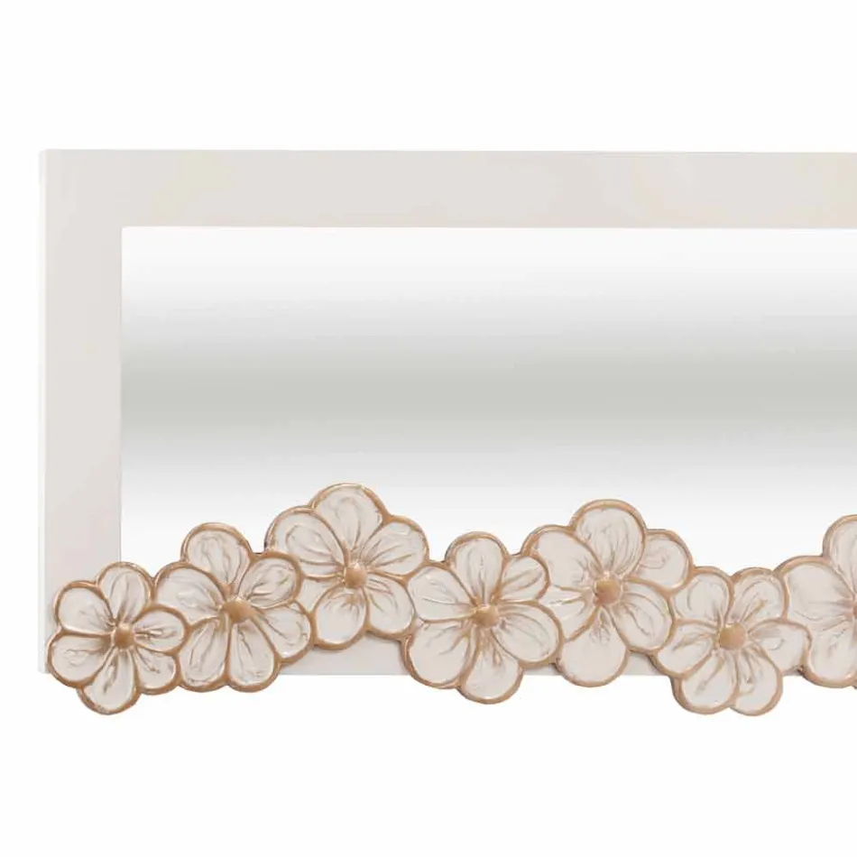 Wandspiegel van met de hand gemaakt ontwerp gemaakt in Senapina, Italië Viadurini