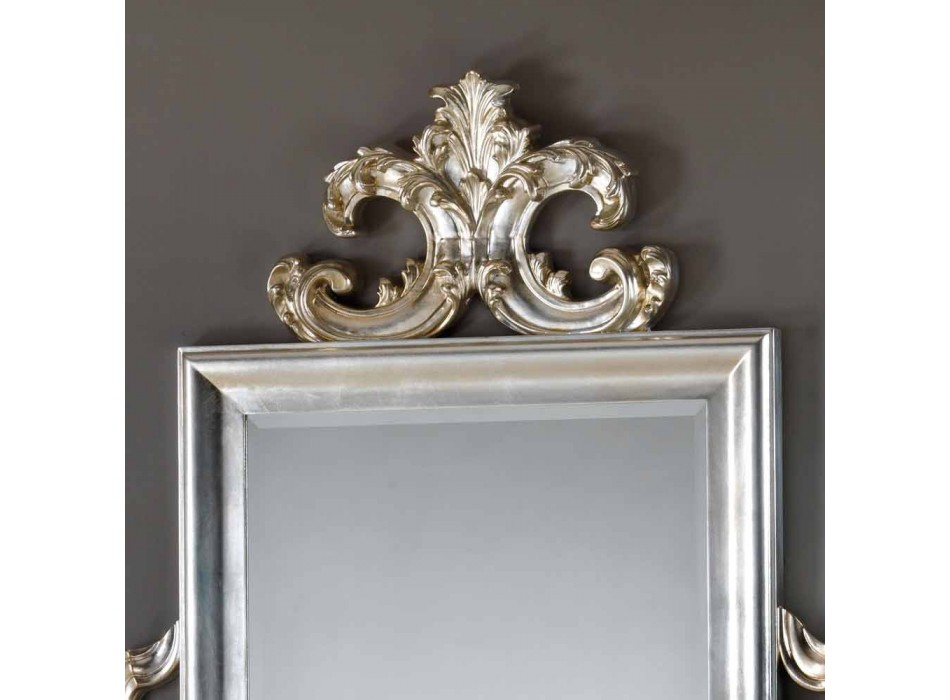 Mirror van Guy ontwerp muur, 118x240 cm, made in Italy Viadurini