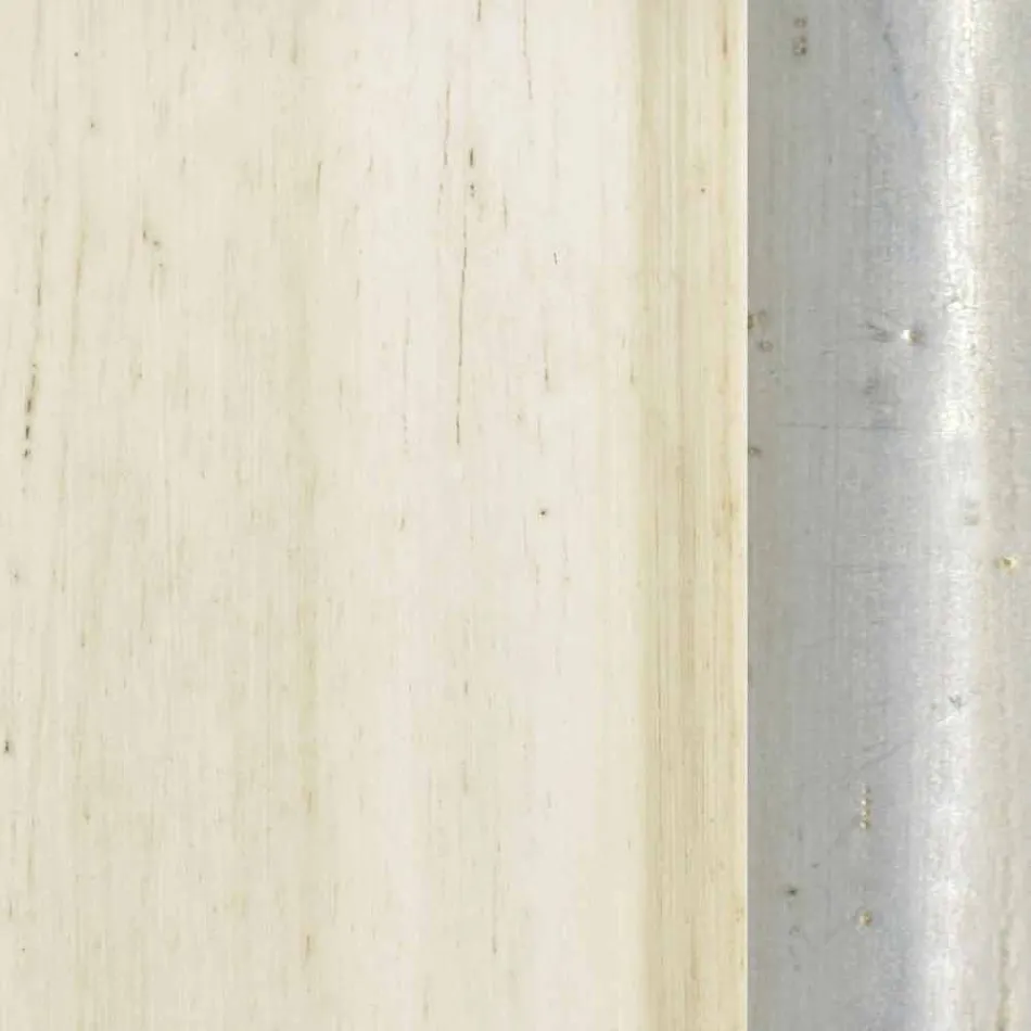 Handgemaakte wandspiegel in dennenhout in Maicol Viadurini