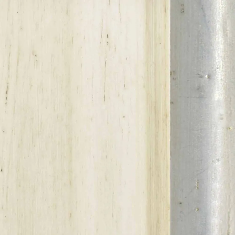 Moderne houten wandspiegel gemaakt in Italië door Piera Viadurini