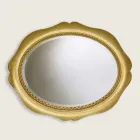 Sparren houten wandspiegel handgemaakt in Italië Franco Viadurini