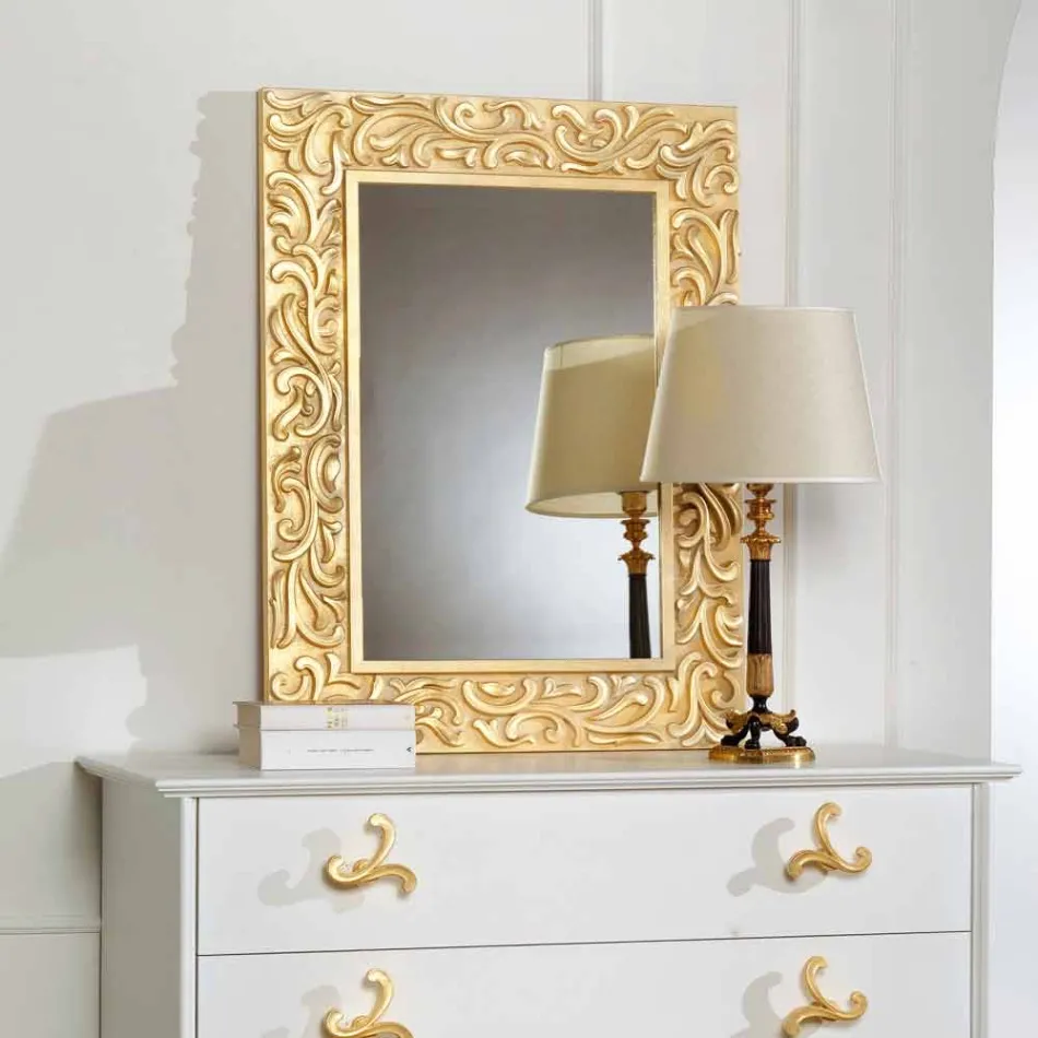 Mirror als Pepa 75x100 cm Designer vloer, made in Italy Viadurini