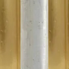 Spiraal houten vloerspiegel met voetstuk gemaakt in Jonni, Italië Viadurini