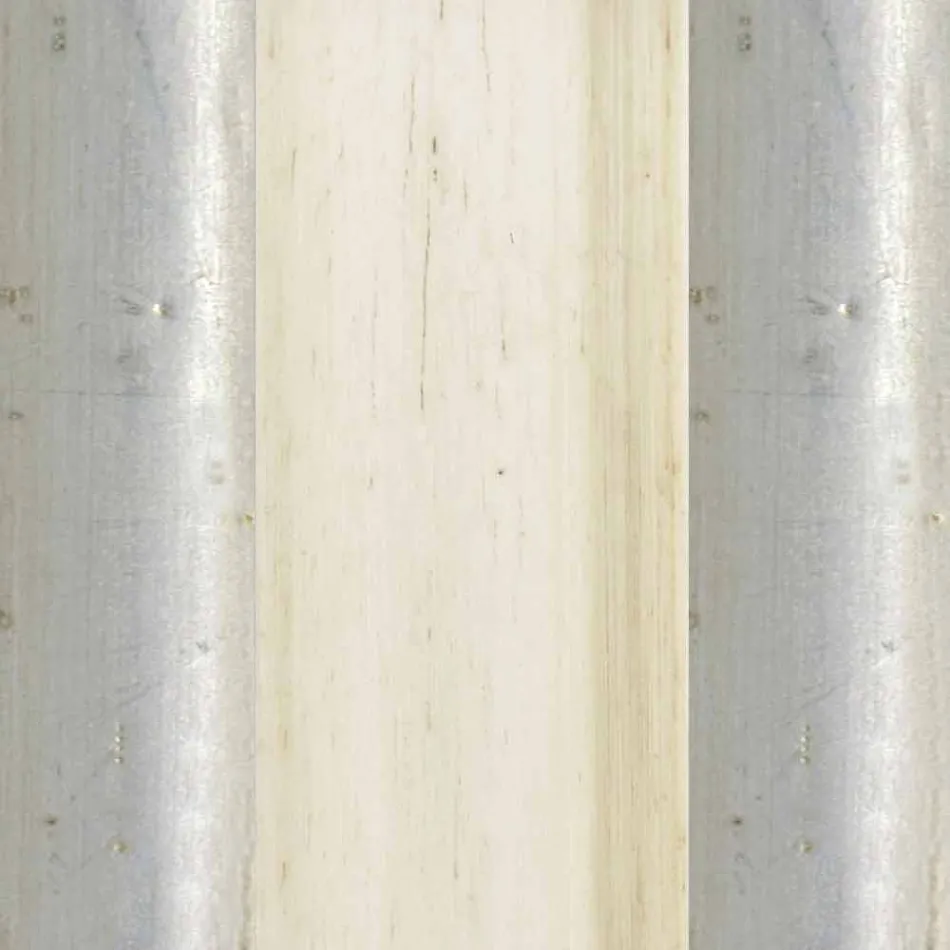 Spiraal houten vloerspiegel met voetstuk gemaakt in Jonni, Italië Viadurini