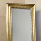 Houten vloerspiegel met handgemaakte sokkel gemaakt in Italië Leonardo Viadurini