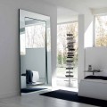 Rechthoekige moderne design vrijstaande spiegel gemaakt in Italië - Salamina