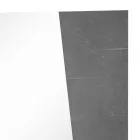 Wandspiegel met glanzend wit leisteenhout Italiaans design - Joris Viadurini