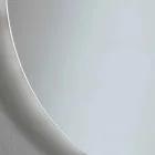 Ronde wandspiegel met achtergrondverlichting en LED Made in Italy - Ronda Viadurini