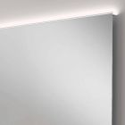 Badkamerspiegel met een modern design LED-licht met berijpte randen Veva Viadurini