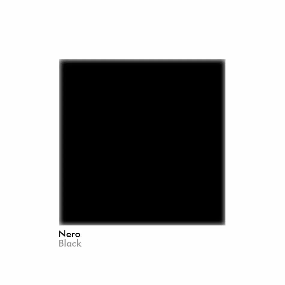 Badkamerspiegel van imitatie aluminium met achtergrondverlichting Made in Italy - Palau Viadurini