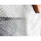 Moderne wandspiegel in metaal en teakhout van Monno Viadurini