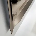 Spiegel met gevormd frame, verkrijgbaar in 3 maten en 2 kleuren - Carolina Viadurini