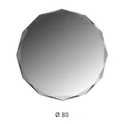 Diamantgeëtste spiegel met afgeschuinde rand - Excelsior Viadurini