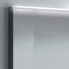 Spiegelkast 2 deuren modern design, LED-verlichting, Carol Viadurini