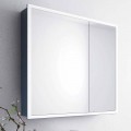 Wandspiegel 2 moderne container deuren, LED-verlichting, Adele