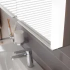 Wandspiegel in aluminium met LED-verlichting - Demon Viadurini