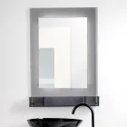 Driekleurige plexiglas wandspiegelkast, gemaakt in Italië - Kiran Viadurini