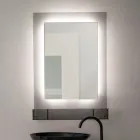 Driekleurige plexiglas wandspiegelkast, gemaakt in Italië - Kiran Viadurini