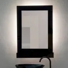 Driekleurige plexiglas wandspiegelkast, gemaakt in Italië - Kiran Viadurini