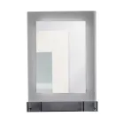 Driekleurige plexiglas wandspiegelkast, gemaakt in Italië - Kiran Viadurini