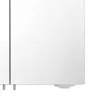 Moderne containerspiegel met 2 deuren in zilver geverfd aluminium - Alfio Viadurini