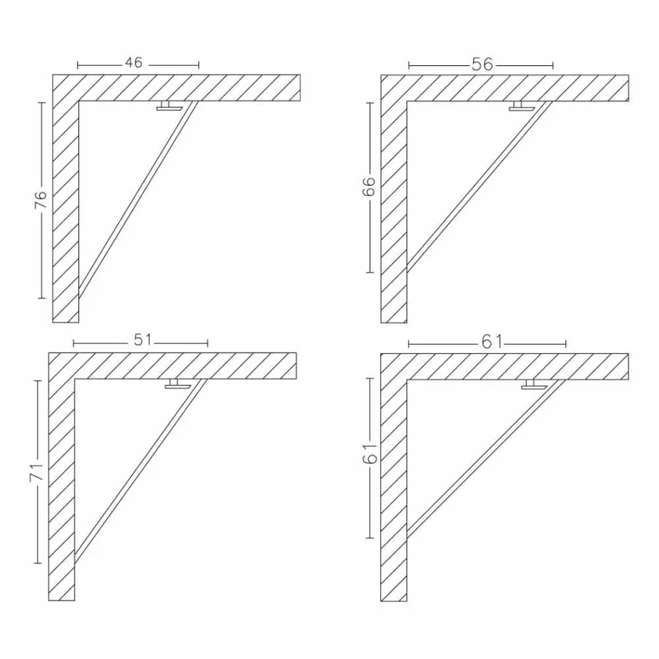 Wandspiegel met deur die open kan en kapstokken Made in Italy - Boro Viadurini