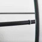 Wandspiegel met moderne stalen kapstok Made in Italy - Chioccia Viadurini