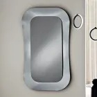 Wandspiegel met frame van gefuseerd glas, gemaakt in Italië - Adored Viadurini