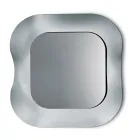 Wandspiegel met frame van gefuseerd glas, gemaakt in Italië - Adored Viadurini