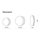 Arabella wandspiegel met gravures, gemaakt in Italië. Viadurini