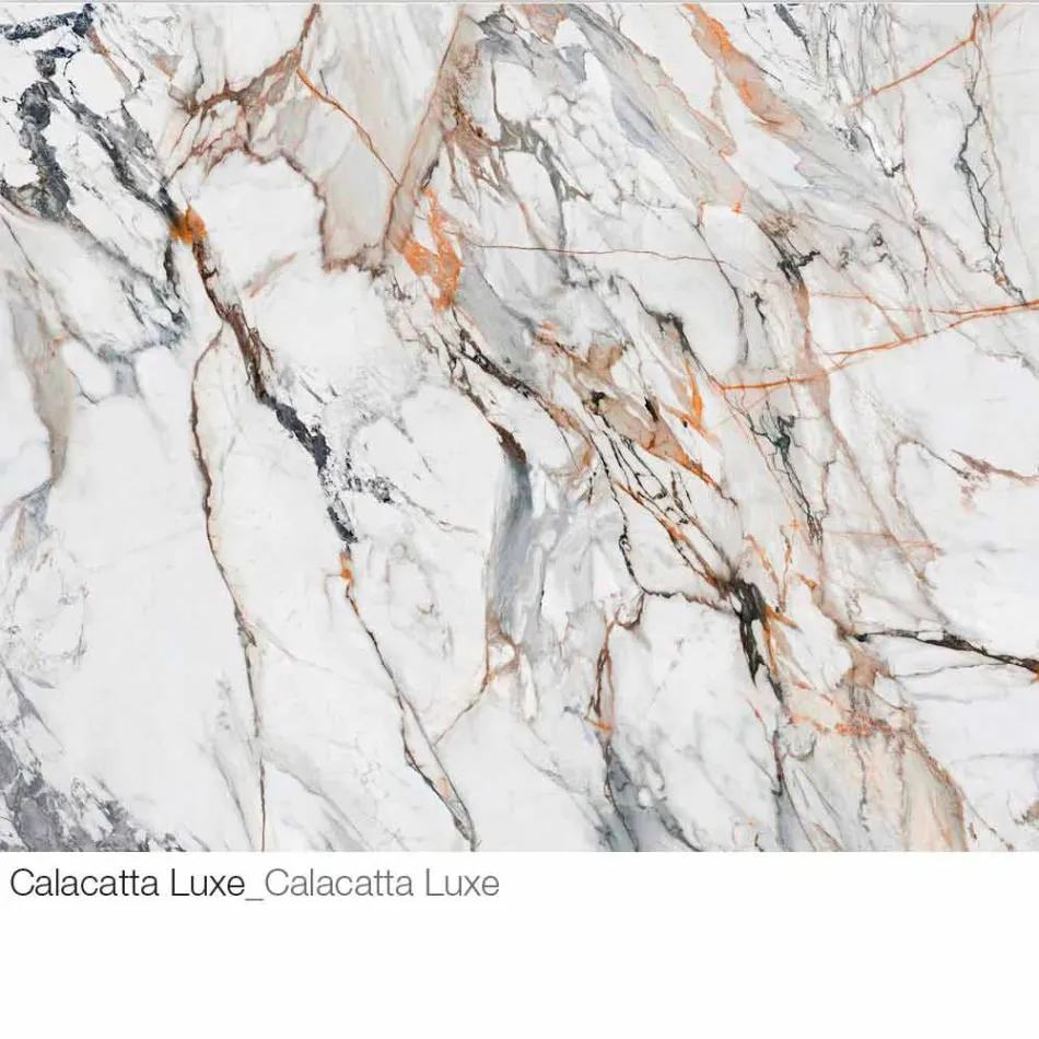 Wandspiegel met houten of keramische inzet Made in Italy - Montecarlo Viadurini