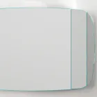 Wandspiegel met structuur in zwart geverfd hout Made in Italy - Arya Viadurini