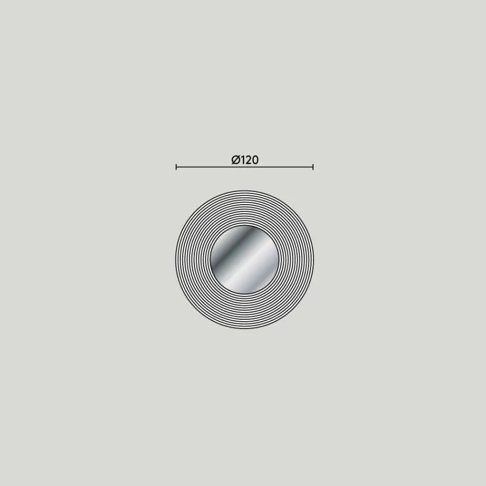 Spiegels van Malva modern design, verschillende kleuren verkrijgbaar Viadurini