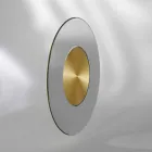 ontwerpermuur spiegel met MDF drager Malva Viadurini