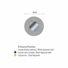 ontwerpermuur spiegel met MDF drager Malva Viadurini